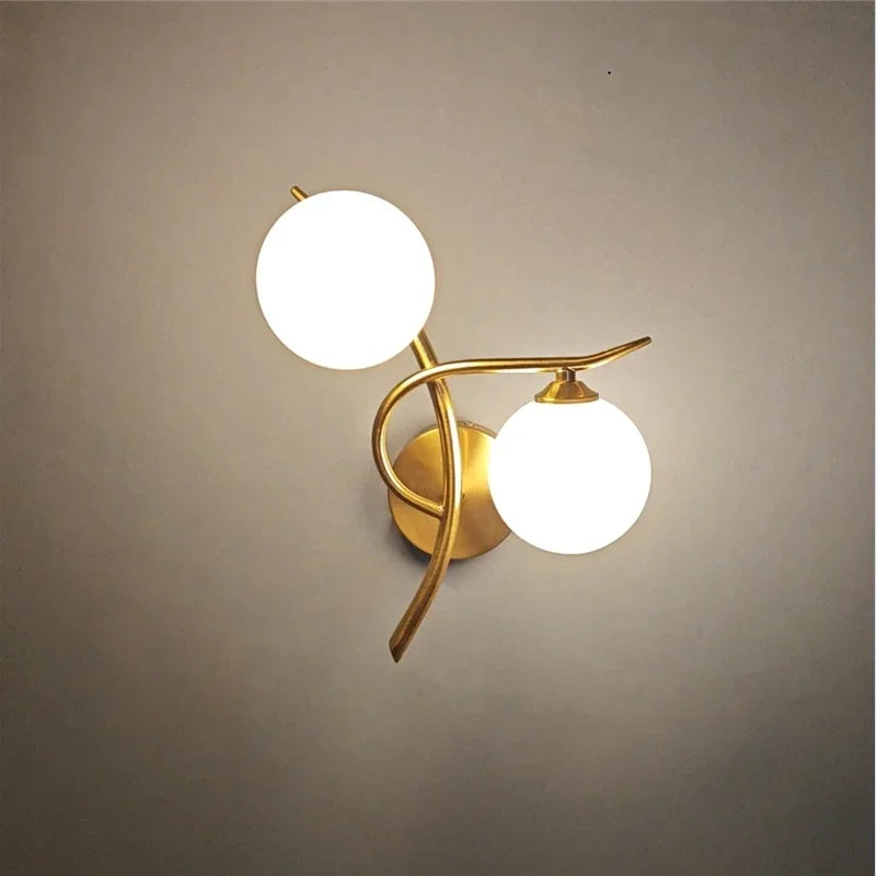 Lunara Dual Globe Wall Light