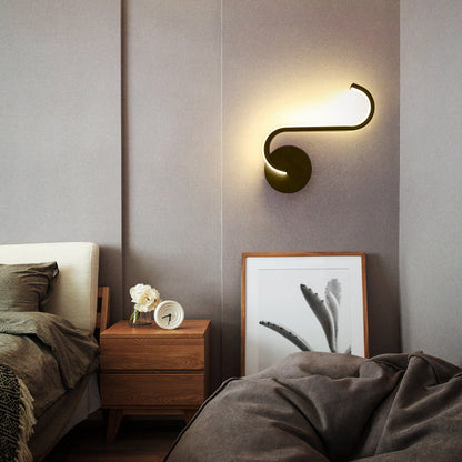 Curves Line LED Wall Light
