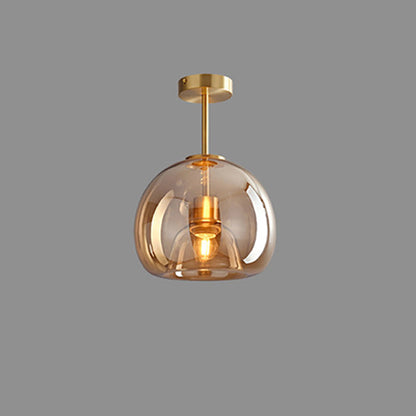Nordic Glass Ball Ceiling Light