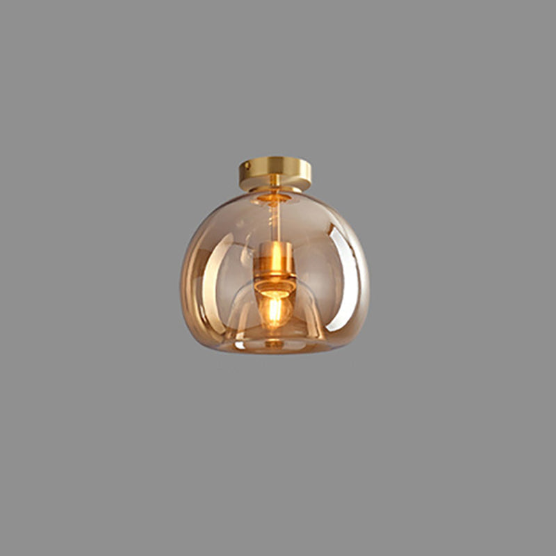Nordic Glass Ball Ceiling Light