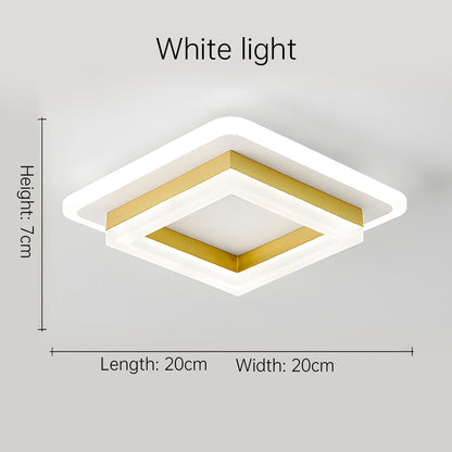 Square LED Flush Mount Ceiling Light