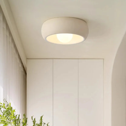Minimalist Circular Flush-Mount Ceiling Lamp