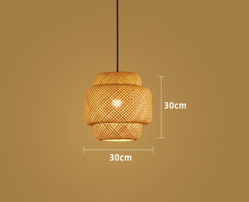Natural Bamboo Pendant Lamp