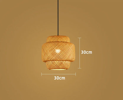 Natural Bamboo Pendant Lamp