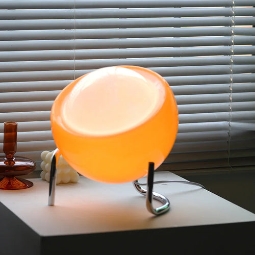 Bauhaus Glass Table Lamp
