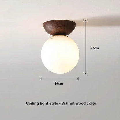 Nordic Glass Ball Pendant and Ceiling Light