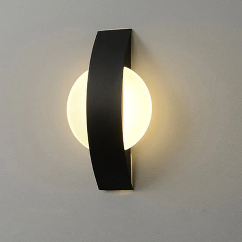 Acrylic Orb Wall Lamp