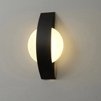Acrylic Orb Wall Lamp