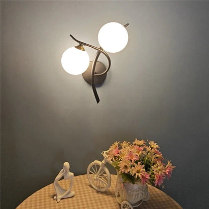 Lunara Dual Globe Wall Light