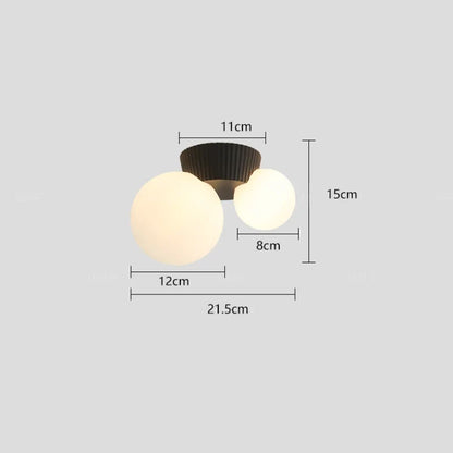 Luméa Double Globe Ceiling Light