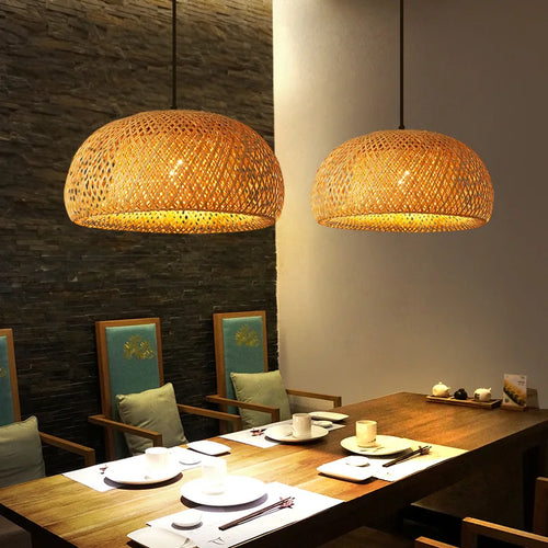 Natural Bamboo Pendant Lamp