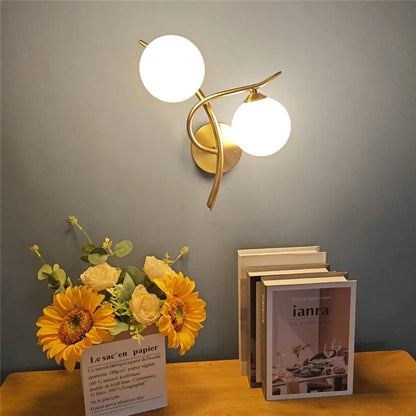 Lunara Dual Globe Wall Light