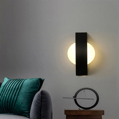 Acrylic Orb Wall Lamp