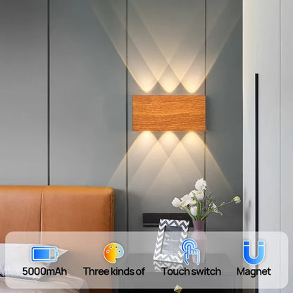 LumiBlock Rechargeable Wall Lamp
