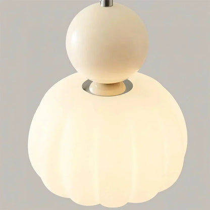 Nordic Pumpkin Glass Pendant Light