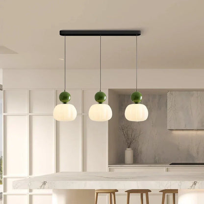 Nordic Pumpkin Glass Pendant Light