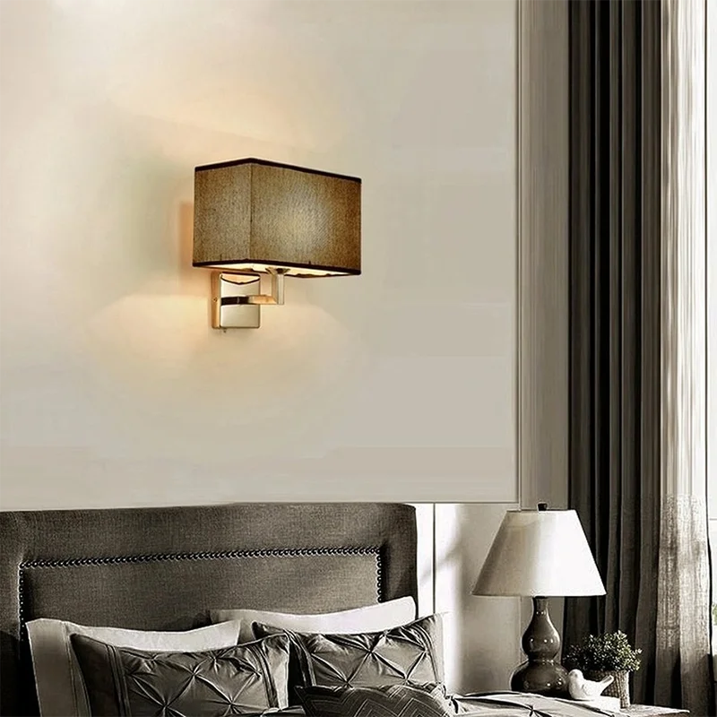 Bedside Wall Lamp with Reading Arm