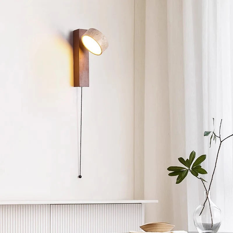 Eclat Travertine Wall Lamp