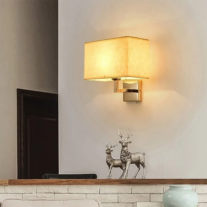 Bedside Wall Lamp with Reading Arm