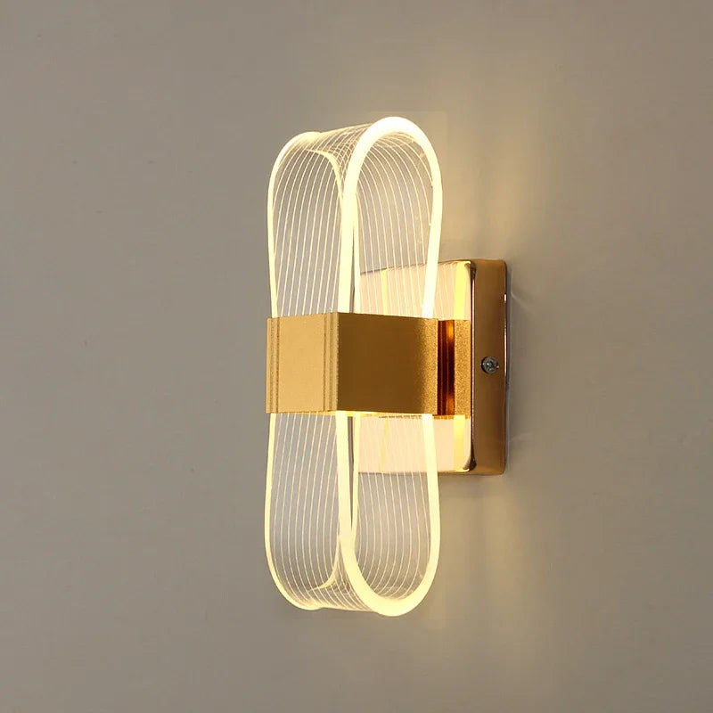 Nordic Looped LED Wall Lamp