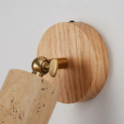 Huangdong Travertine Wall Lamp