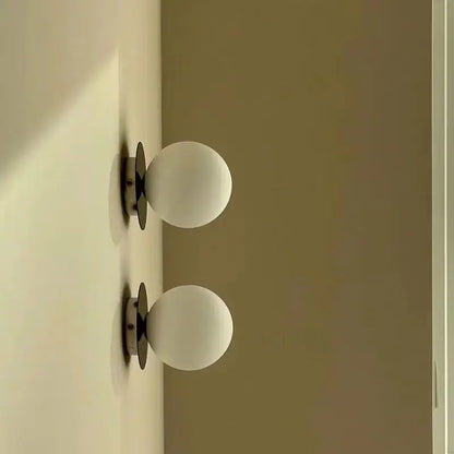 Nordic Globe Glass Wall Lamp