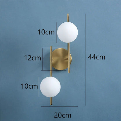 Astra Dual Globe Wall Light