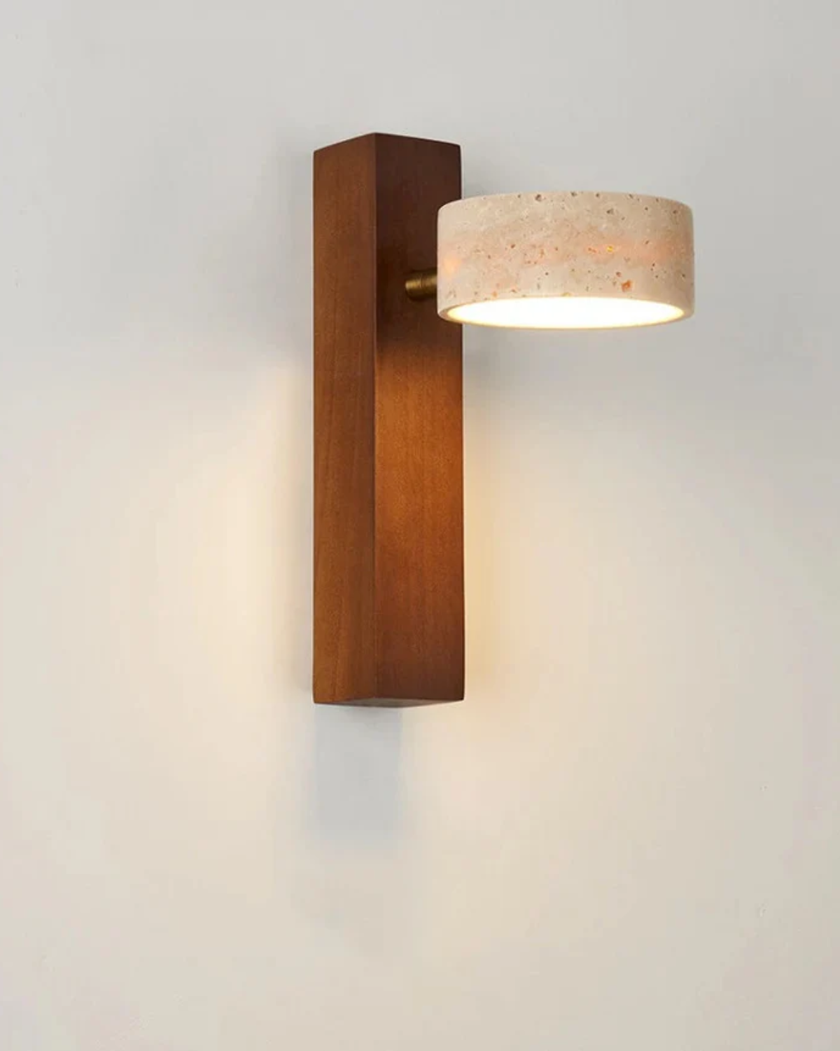 Travertine Wall Lamp