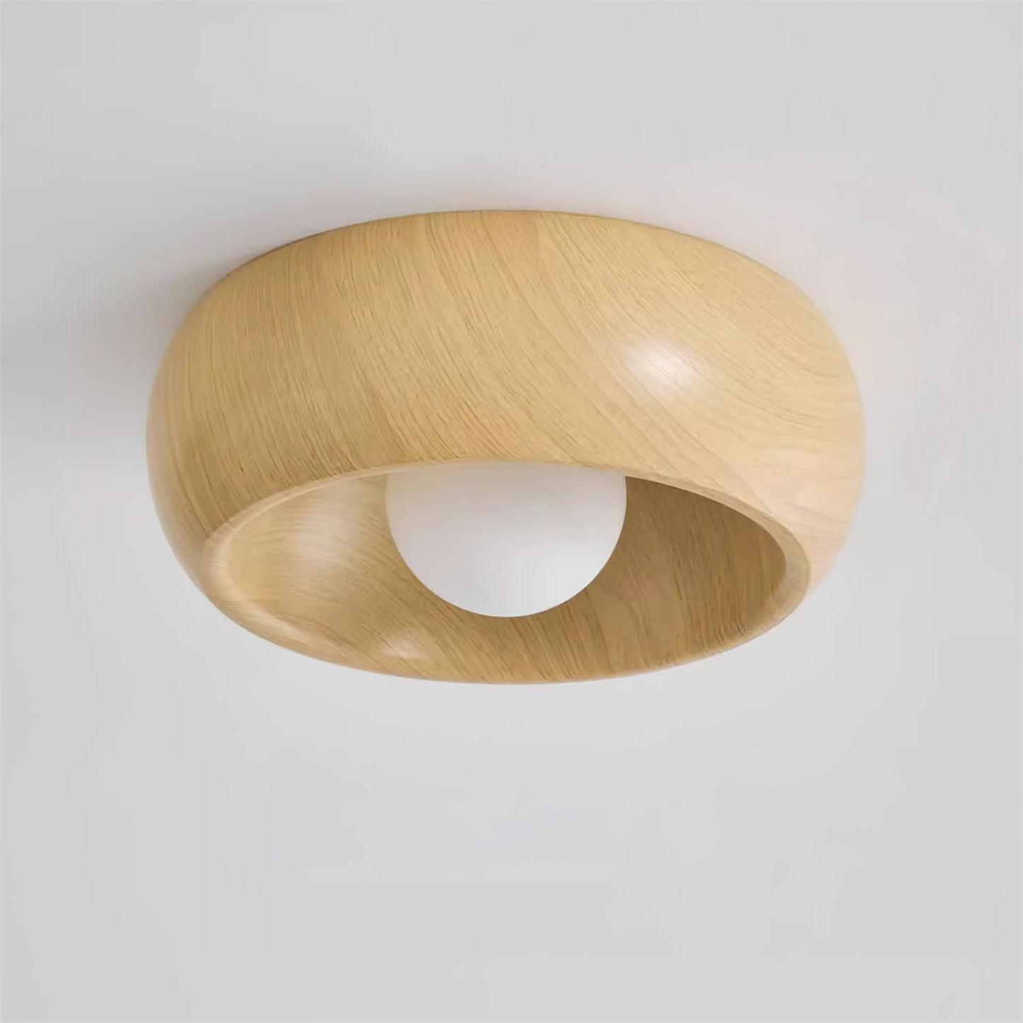 Albanora Wooden LED Ceiling Lamp