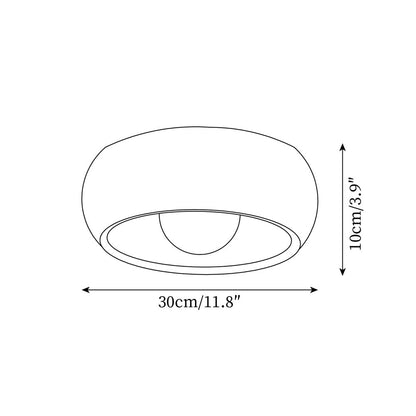 Albanora Wooden LED Ceiling Lamp