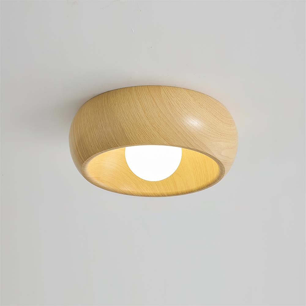Albanora Wooden LED Ceiling Lamp