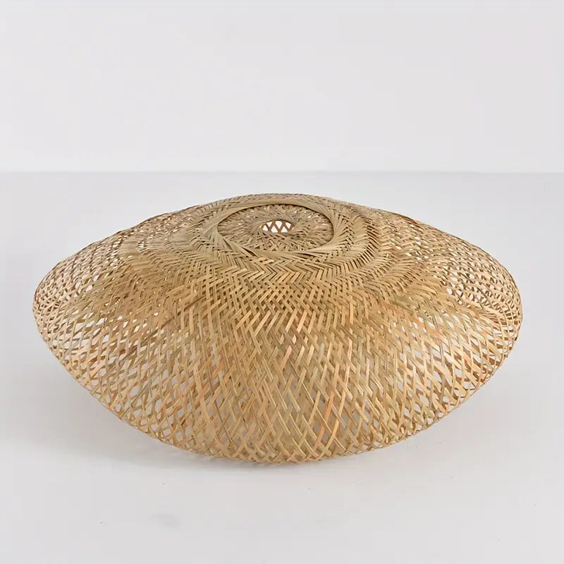 BambooBoho Handwoven Rattan Pendant Lampshade
