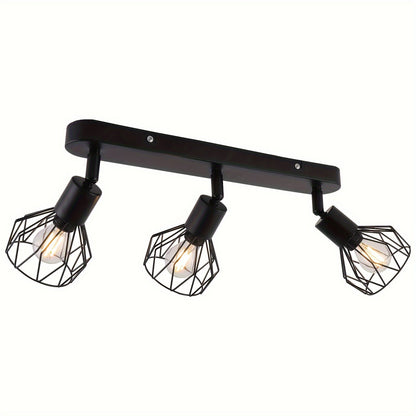 Vintage 3-Light Ceiling Spotlight