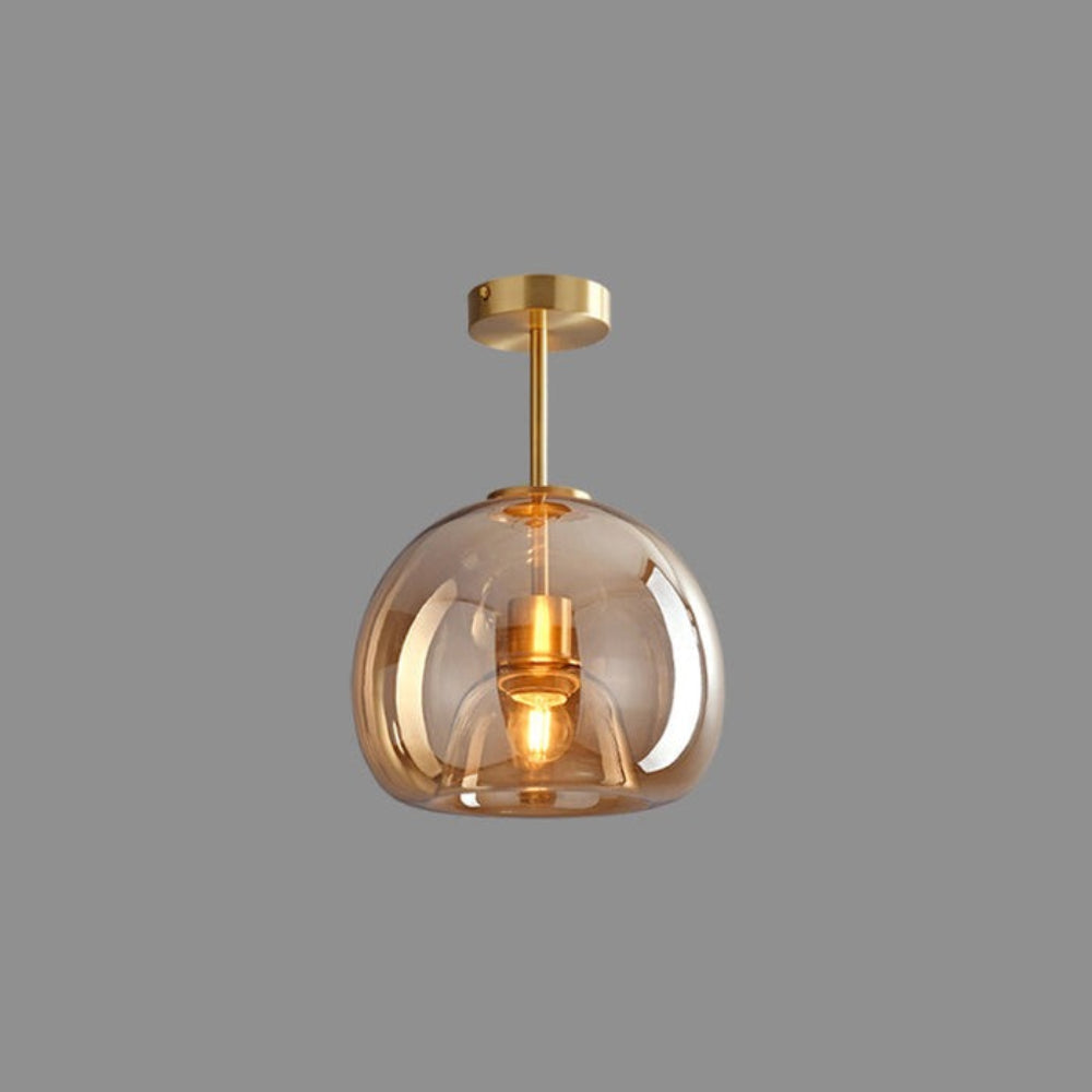 Vintage Bubble Glass Ceiling Light