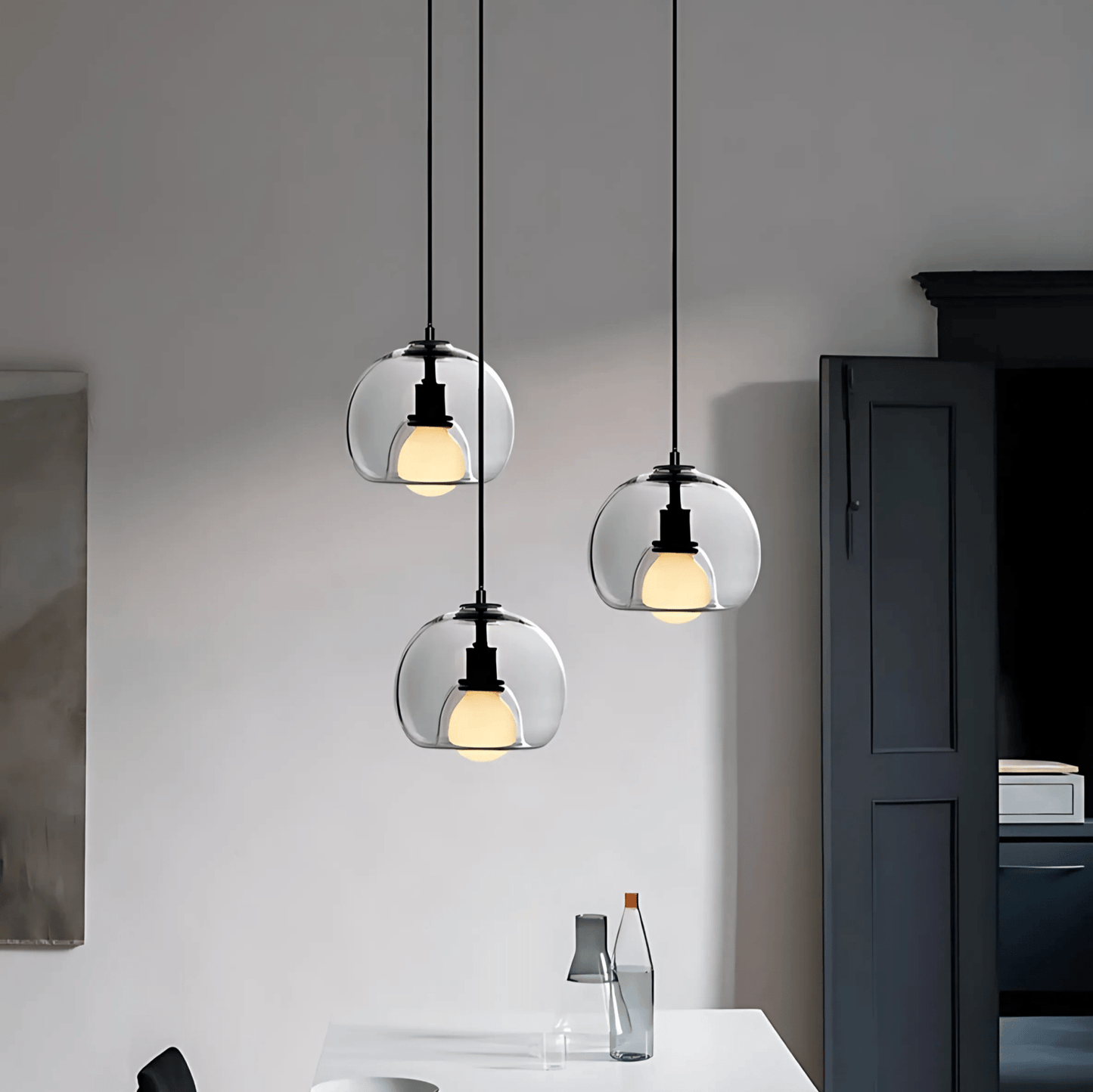 Clyde Handblown Glass Pendant Light