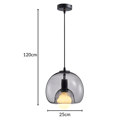 Clyde Handblown Glass Pendant Light
