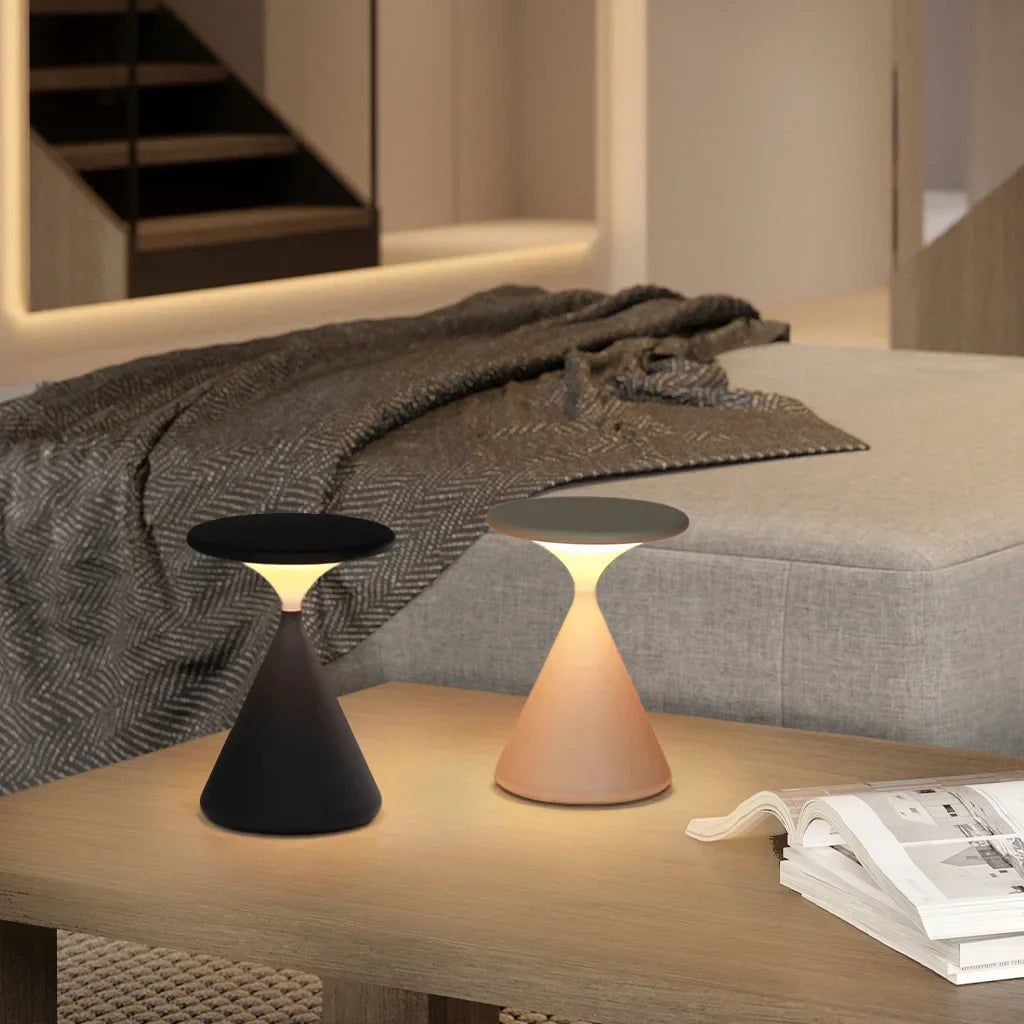 Aurora Wireless Hourglass Table Lamp