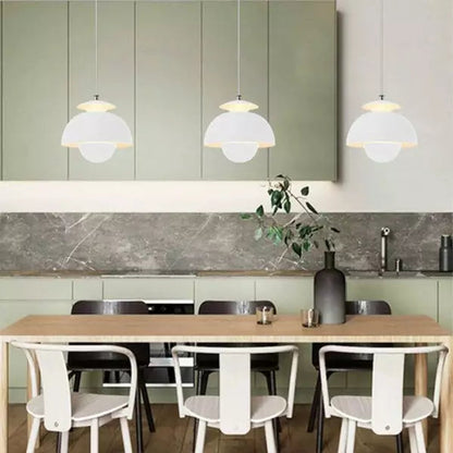 Flora Layered Dome Pendant Light