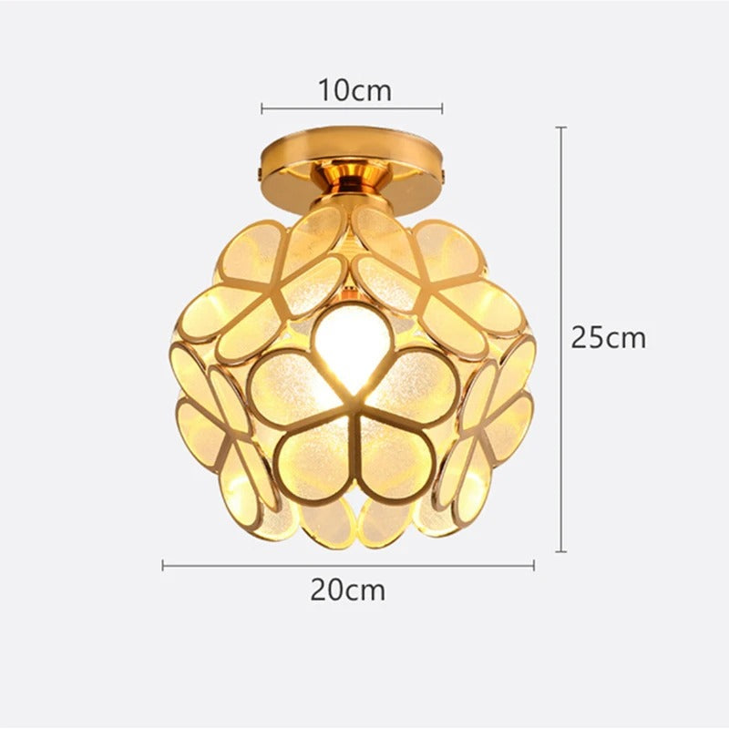 Nordic Petal Aisle Ceiling Lamp