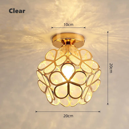 Nordic Petal Aisle Ceiling Lamp
