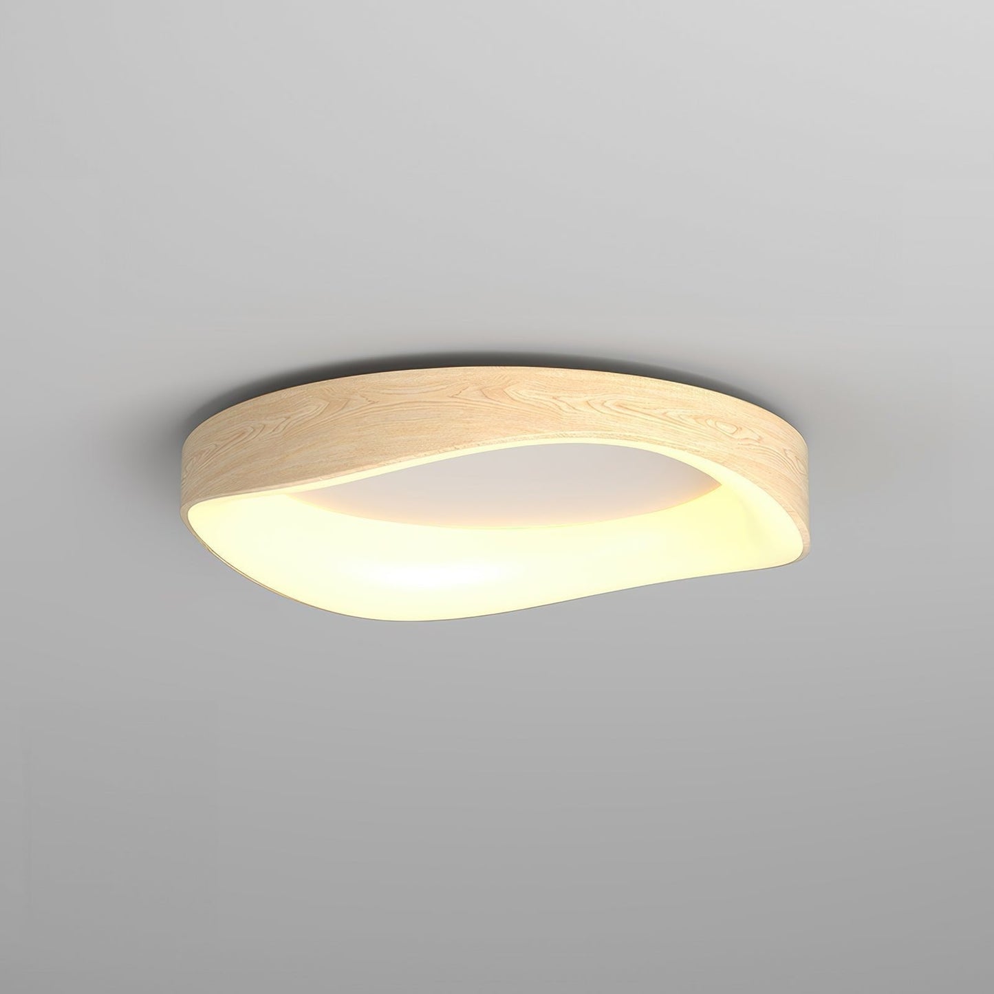 Nordic Wood Grain LED Ceiling Light