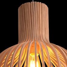 Handcrafted Wooden Pendant Light