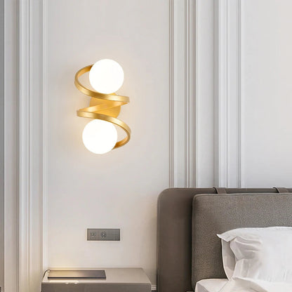 Astra Spiral LED Wall Light